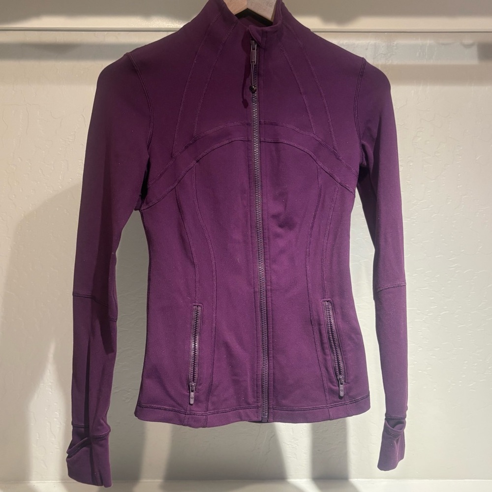 Lululemon Define Jacket, Purple, size 4